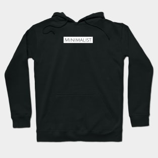 Minimalist Design (BLACK PRINT) Hoodie